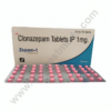 clonazepam 1 mg
